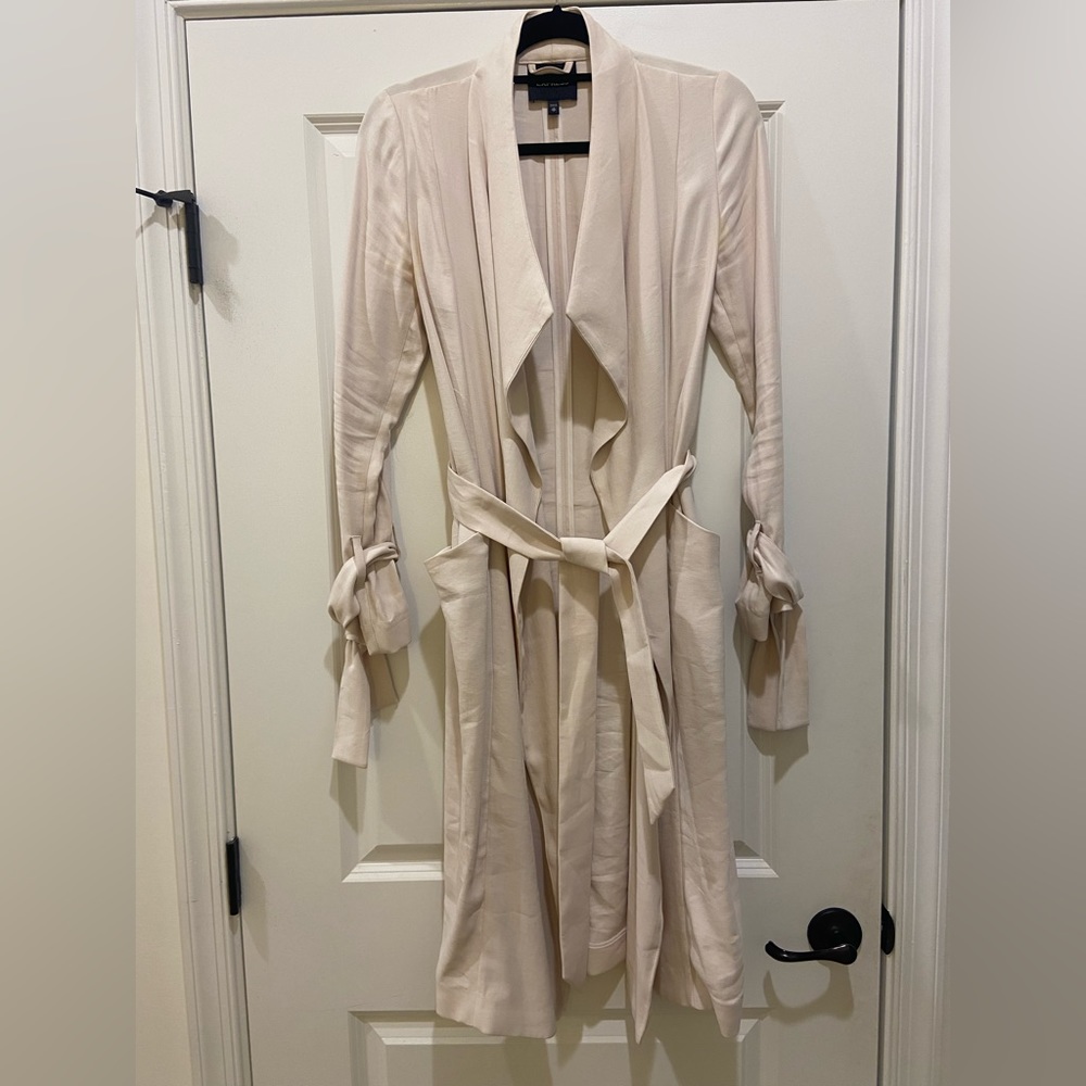 Like New! Express Trench Coat - Blush